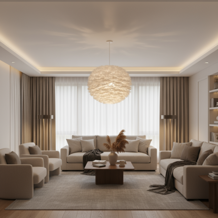 لوستر توپی گل