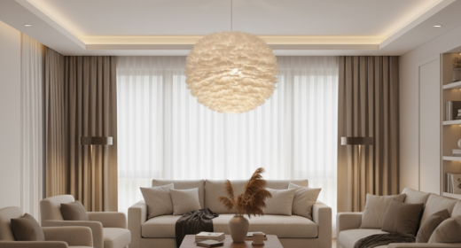 لوستر توپی گل