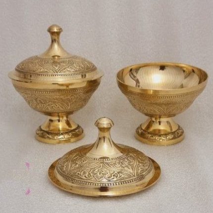 قندان تمام برنزی هندی