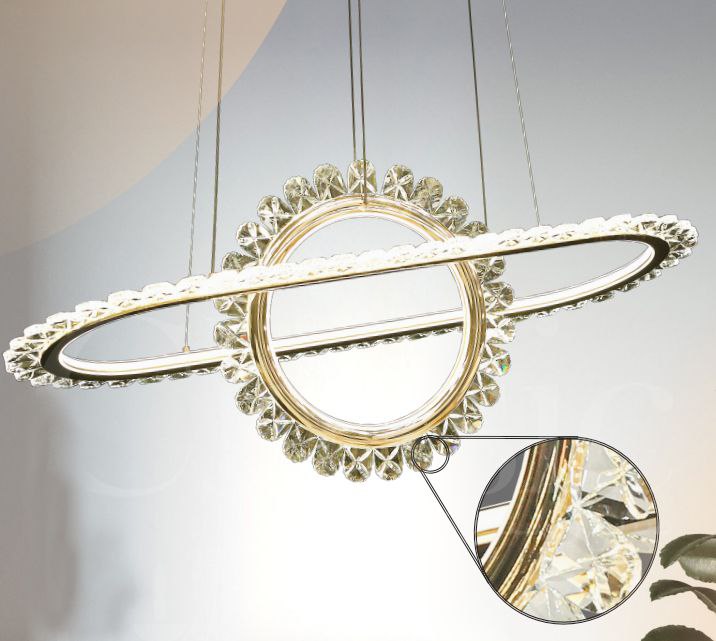 1-4.jpg لوستر مدرن کلاسیک T989 - Image 1