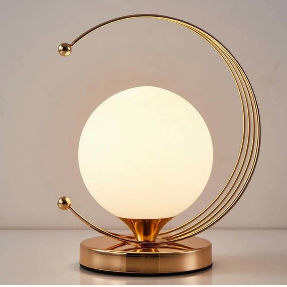 170-7-1.jpg آباژور رومیزی مولکولی هلالی - Image 1