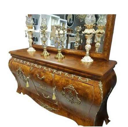 23-1.jpg کنسول دو درب وسط کشو مصری - Image 1