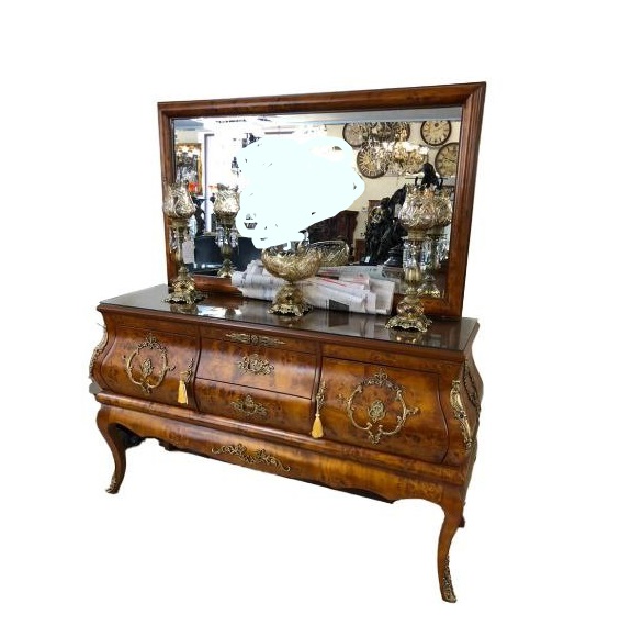 25-1.jpg کنسول دو درب وسط کشو گلدونی - Image 1