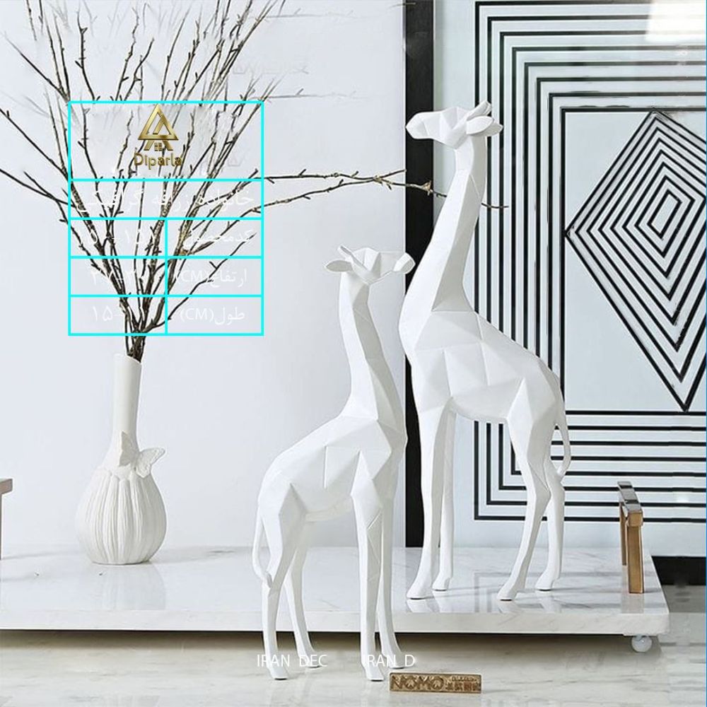 33.jpg مجسمه خانواده زرافه - Image 1